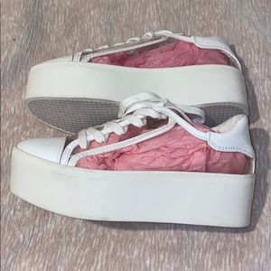 CLEAR Steve Madden platform shoes